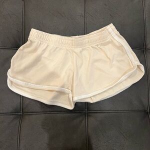 Brandy Melville Cream Shorts